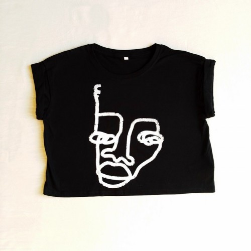 Camiseta chica corta