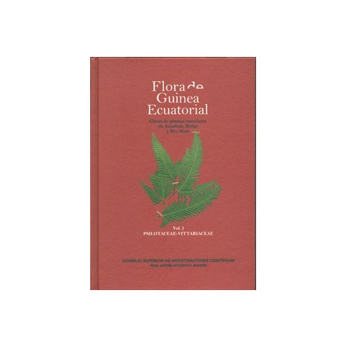 Flora guinea ecuatorial Vol I - Psilotaceae-Vittariaceae
