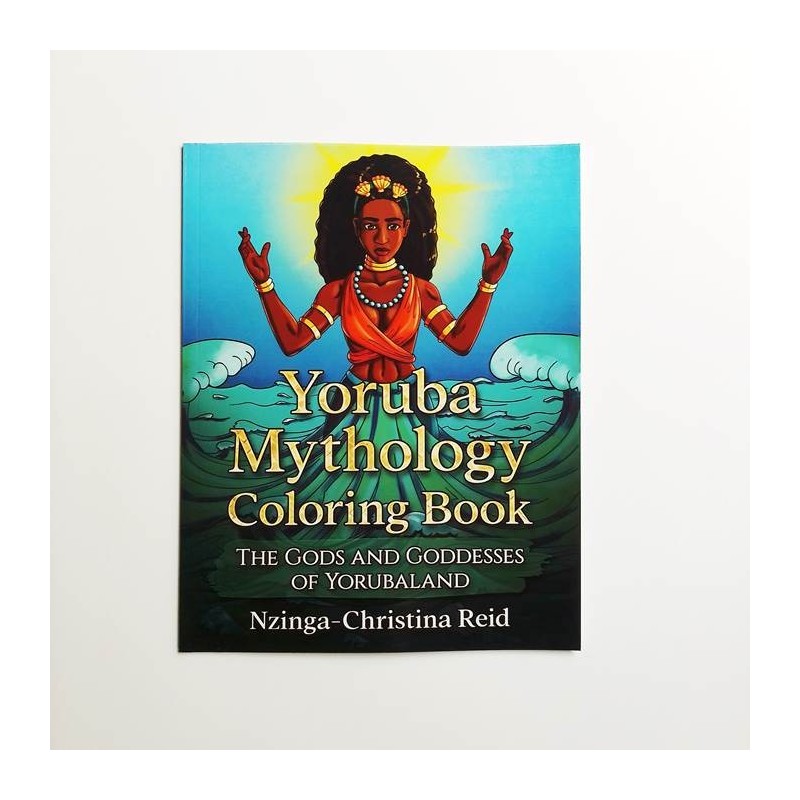 Yoruba Mythology Coloring Book.